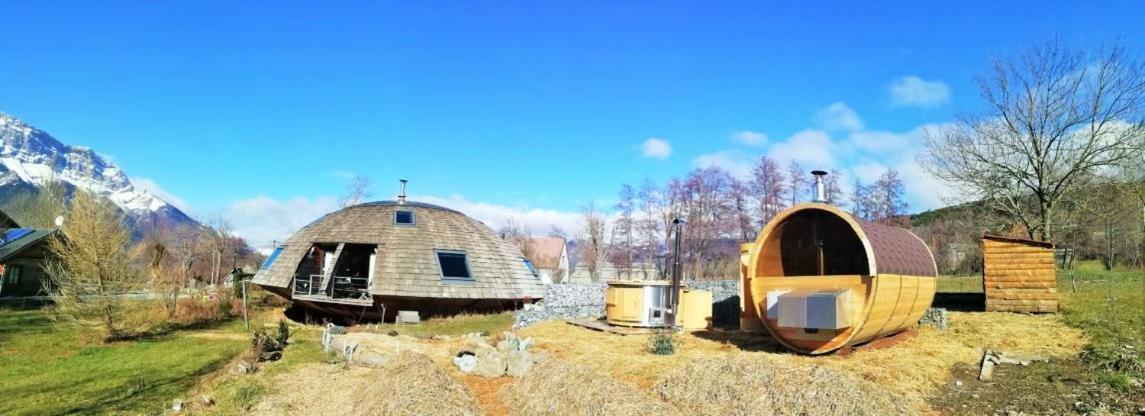 Au-Dela des Nuages, Maison d'hôtes insolite&SPA Aubessagne Exterior foto